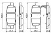 Гальмівні колодки дискові BOSCH 0986494857 (фото 1)