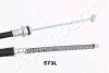 MITSUBISHI Трос ручн.тормоза 3-х дверн. лев.Pajero IV 07- 1672/1360 мм JAPANPARTS BC-573L (фото 2)