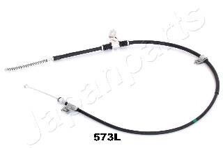 MITSUBISHI Трос ручн.тормоза 3-х дверн. лев.Pajero IV 07- 1672/1360 мм JAPANPARTS BC-573L