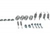 Комплект пружинок барабанных тормозов зад IBIZA/FABIA/GOLF 86- 200х40 1164001410
