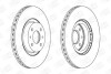 FIAT Диск тормозной передн.Doblo,Bravo, Marea,Alfa Romeo 155,Lancia 96-01 CHAMPION 561387CH (фото 1)