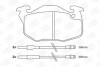 CITROEN Тормозные колодки передние ZX 91-,Peugeot,Renault Clio CHAMPION 571525CH (фото 1)