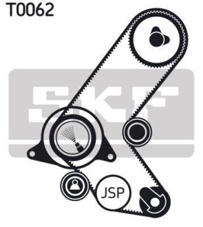 К-т ГРМ (ремень+2 ролика) OPEL Corsa A/B, Kadett, 1,5D/TD SKF VKMA 05208