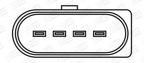 AUDI Катушка зажигания A4/A6/A8 quattro 3,7-4,2 02-. CHAMPION BAEA062E