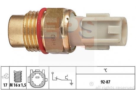 TOYOTA Датчик включения вентилятора радиатора Corolla EPS 1.850.198 (фото 1)