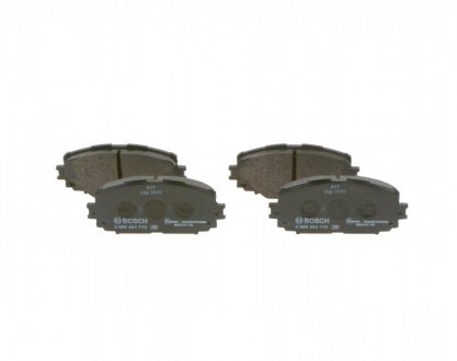 Гальмівні колодки дискові TOYOTA/LEXUS Yaris \'\'F BOSCH 0986494770