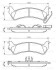 Гальмівні колодки, дискові BOSCH 0986494348 (фото 1)