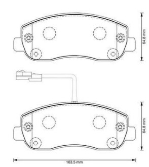 RENAULT Тормозные колодки передн.Master III 10- JURID 573357J