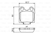 Гальмівні колодки дискові LEXUS GS,IS,SC 97- BOSCH 0986494231 (фото 1)