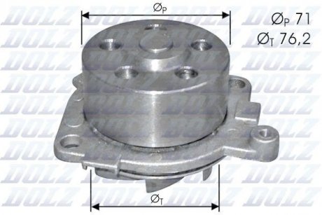 Водяной насос DOLZ S-210