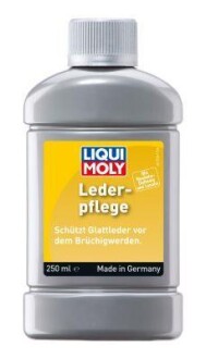 ЛОСЬЙОН ДЛЯ ШКІРЯНИХ ВИРОБІВ LEDER-PFLEGE 0,25Л LIQUI MOLY 1554