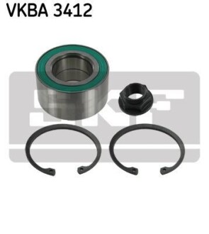 Підшипник ступиці, комплект SAAB 900/9-3/9-5 "F "2,0/2,3L "85>> SKF VKBA 3412