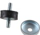 Подушка радіатора Audi 80/100/Passat B2 -90 (27x11.5) JP GROUP 1114250500 (фото 1)