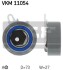 SKF VW Ролик натяжителя ремня T4 90- VKM 11054