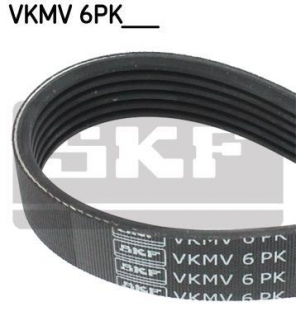 Ремень поликлиновый 6PK2135 SKF VKMV 6PK2135 (фото 1)