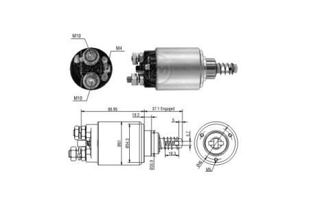 Втягуюче реле ZM ZM 2639