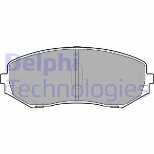 Гальмівні колодки, дискові DELPHI LP2001 (фото 1)