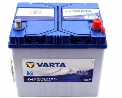 Стартерна батарея (акумулятор) VARTA 5604100543132 (фото 1)