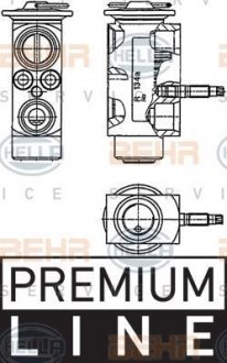 Клапан кондиционера E61/E63/E64 2.0-5.0 (Premium Line! OE) BEHR 8UW351234-201 (фото 1)