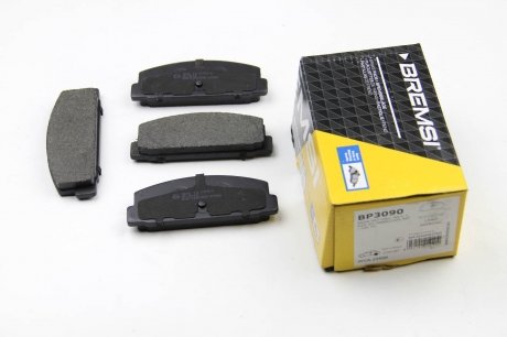 Тормозные колодки зад. Mazda 6 02-13 (akebono) BREMSI BP3090 (фото 1)