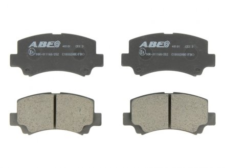 Гальмівні колодки, дискові ABE C18002ABE