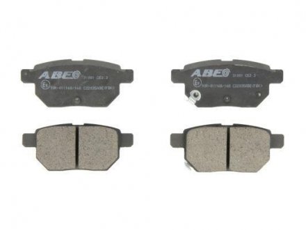 Гальмівні колодки, дискові ABE C22035ABE (фото 1)