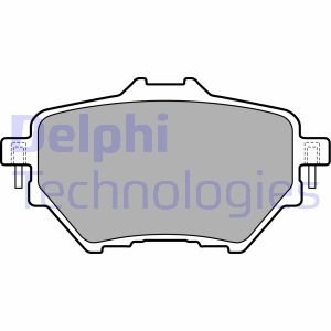 Комплект гальмівних колодок DELPHI LP2505 (фото 1)