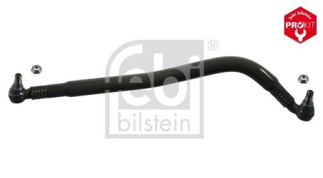 Поздовжня кермова тяга з корончастими гайками та шплінтами FEBI BILSTEIN 38318