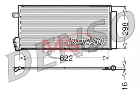 Конденсатор DENSO DCN09018 (фото 1)