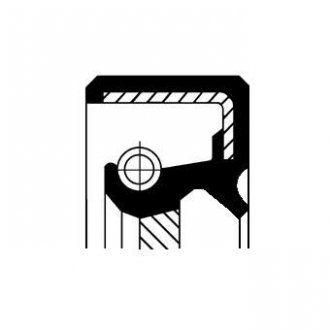 Сальник, автоматична коробка передач CORTECO 19035438B (фото 1)