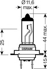 Комплект ламп 2шт. OSRAM 64210ULT02B
