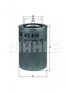 Фільтр палива MAHLE / KNECHT KC416