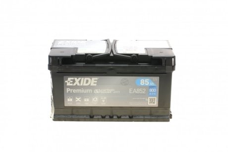 Аккумулятор Premium Carbon Boost 12V/85Ah/800A EXIDE EA852 (фото 1)