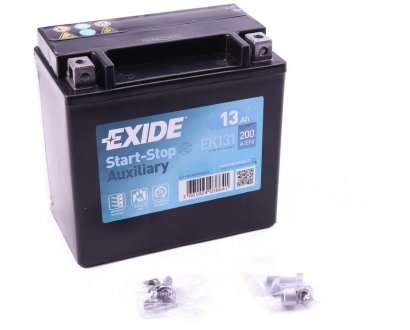 Аккумулятор START & STOP AUXILIARY 12V/13Ah/200A EXIDE EK131
