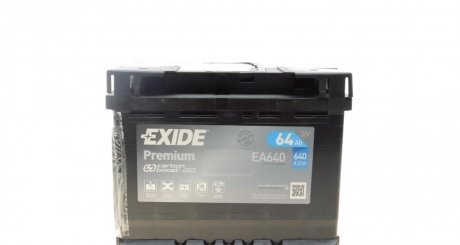 Акумулятор EXIDE EA640 (фото 1)
