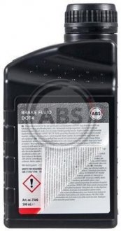 Гальмівна рідина ABS DOT 4 (0.5 л) A.B.S. 7500
