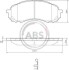 Гальмівні колодки дискові (1 к-т) A.B.S. 37443 (фото 1)