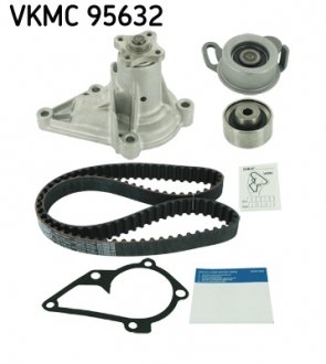 Комплект (ремінь+ролик+помпа) SKF VKMC 95632