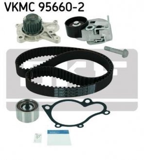 Комплект (ремінь+ролик+помпа) SKF VKMC 95660-2