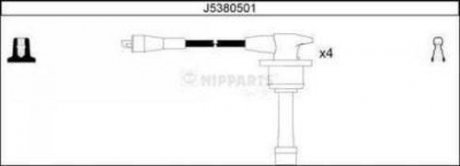 Комплект кабелiв запалювання NIPPARTS J5380501
