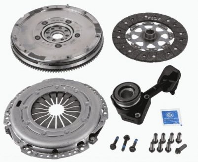 Комплект зчеплення (+вижимний) GALAXY II/MONDEO IV 1.8 TDCi (240mm)(замінено 2290 601 083) SACHS 2290 601 107