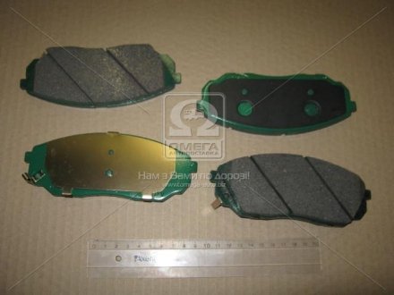 Колодки тормозные дисковые передние Kia Sorento 02- (Mobis) HYUNDAI/KIA/MOBIS 581013ee01