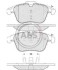 Гальмівні колодки пер. Jaguar S-Type/XJ/XK/XF/XE 2.0-4.2 99- (ATE) (156.4x72x19) A.B.S. 37686 (фото 1)