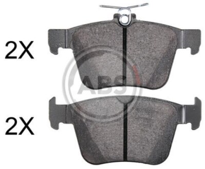 Колодка гальм. диск. задн. (ABS) A.B.S. 37965