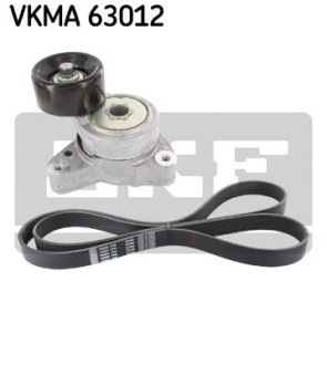 Комплект (ремінь+ролики) SKF VKMA 63012
