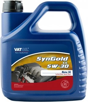 Масло моторное SynGold LL 5W-30 (4 л) VATOIL 50017 (фото 1)