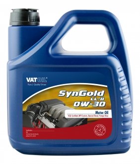 Масло моторное SynGold LL-II 0W-30 (4 л) VATOIL 50004