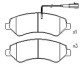 Гальмiвнi колодки к-кт. STARLINE BD S846P (фото 1)