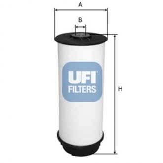 Фильтр топливный IVECO DAILY V 11- (OE) UFI 26.034.00 (фото 1)