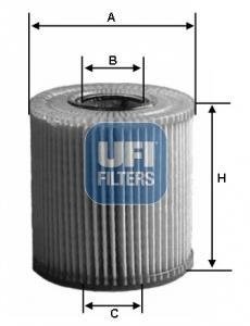 Масляний фiльтр UFI 25.152.00 (фото 1)